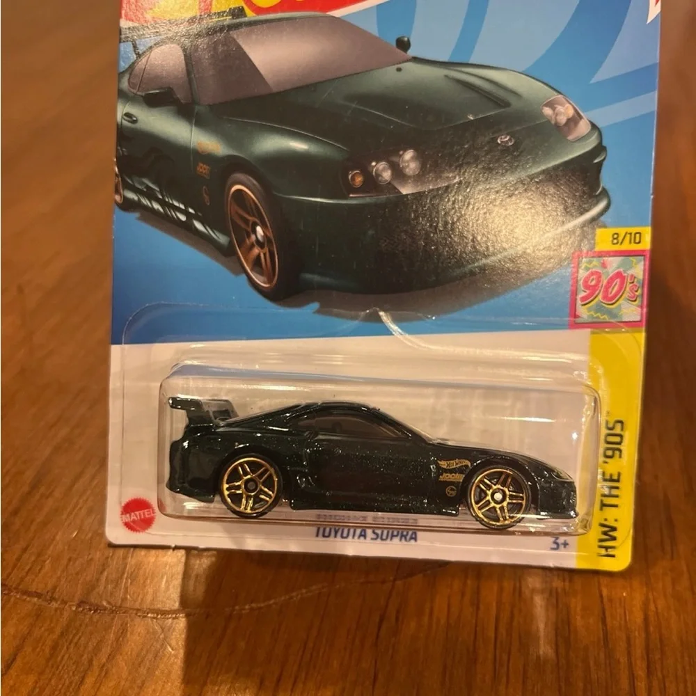 Hot Wheels Toyota Supra toy car new 1/64 Mattel green